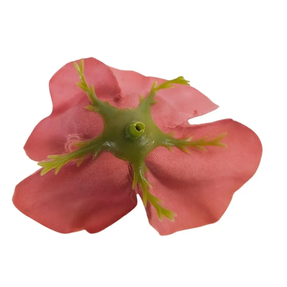 50 Mauve Pink Satin Rose Heads Stemless Wedding Floral Craft DIY 2.5in